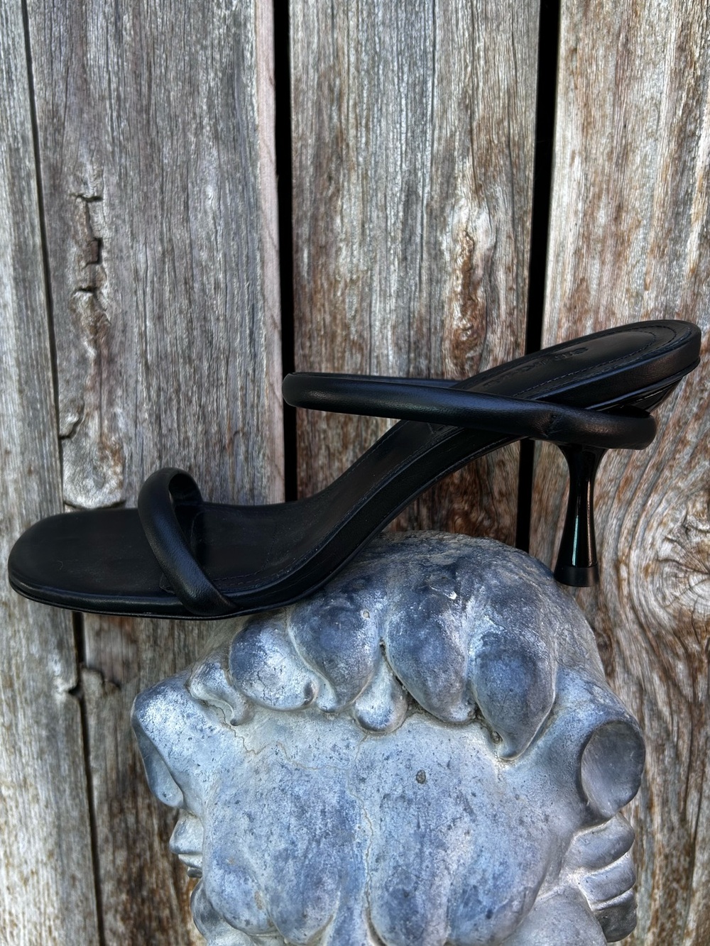 New Simkhai Siren Sandal Leather Black 35